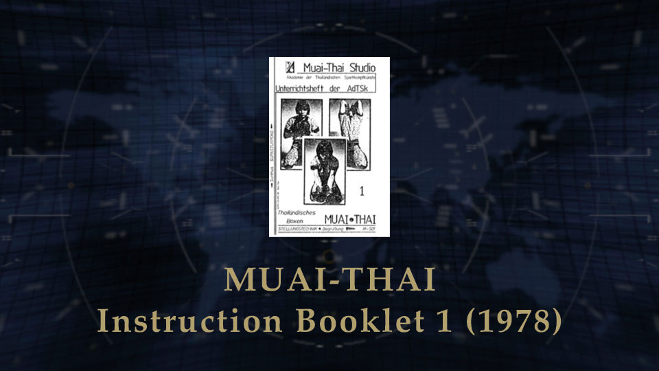 1978 Muai Thai Unterrichtsheft Featured
